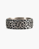 Triquetra Celtic Knot Motif Ring  Ring Charmora Jewelry