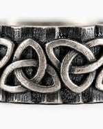 Triquetra Celtic Knot Motif Ring  Ring Charmora Jewelry