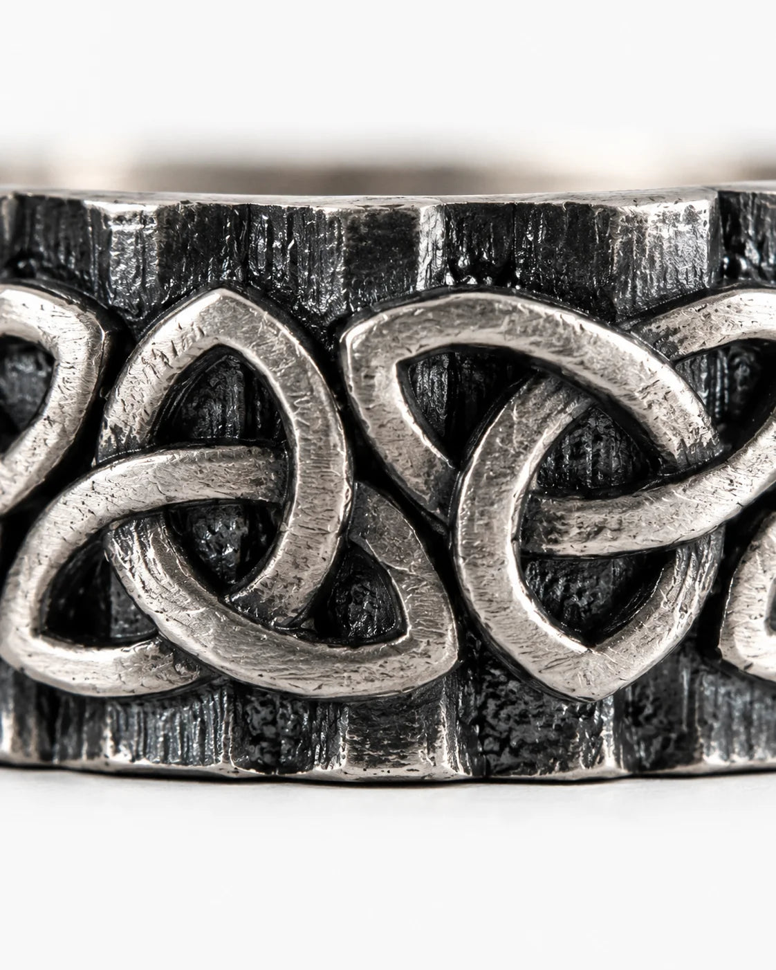 Triquetra Celtic Knot Motif Ring  Ring Charmora Jewelry