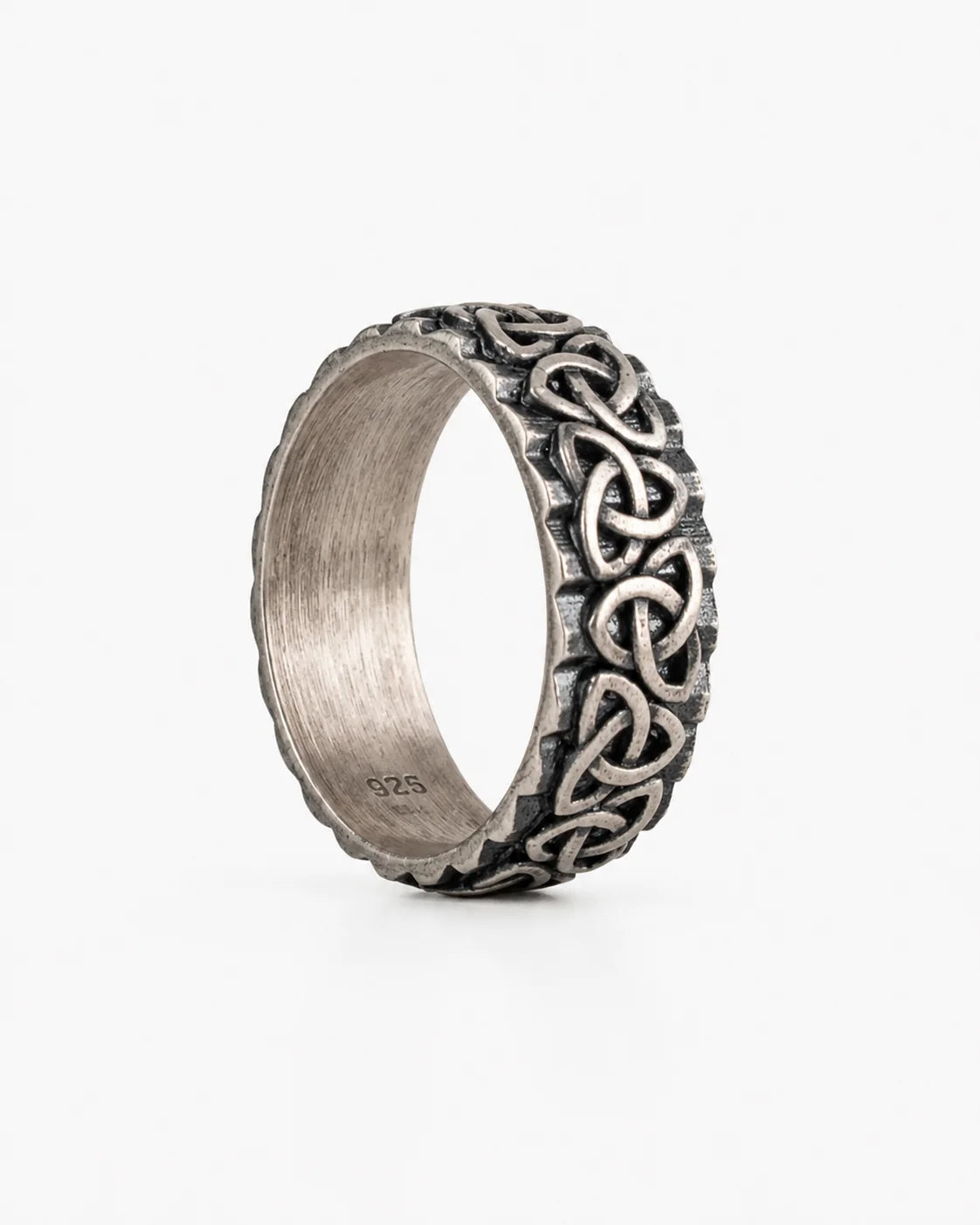 Triquetra Celtic Knot Motif Ring  Ring Charmora Jewelry