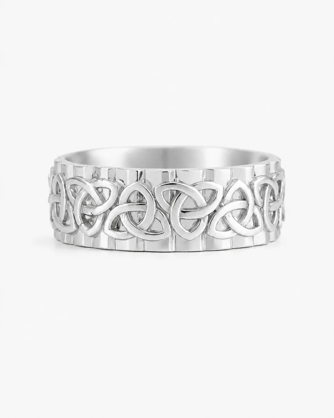 Triquetra Celtic Knot Motif Ring  Ring Charmora Jewelry
