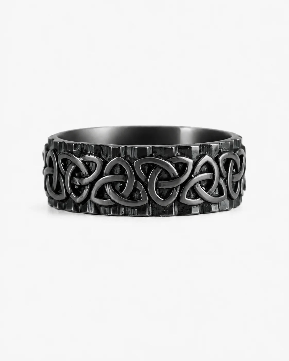 Triquetra Celtic Knot Motif Ring  Ring Charmora Jewelry