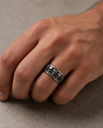 Figurative Skeletal Motif Ring  Ring Charmora Jewelry