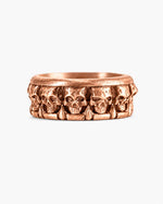 Figurative Skeletal Motif Ring  Ring Charmora Jewelry