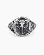 Elephant Motif Ring  Ring Charmora Jewelry