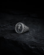 Elephant Motif Ring  Ring Charmora Jewelry