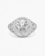 Elephant Motif Ring  Ring Charmora Jewelry