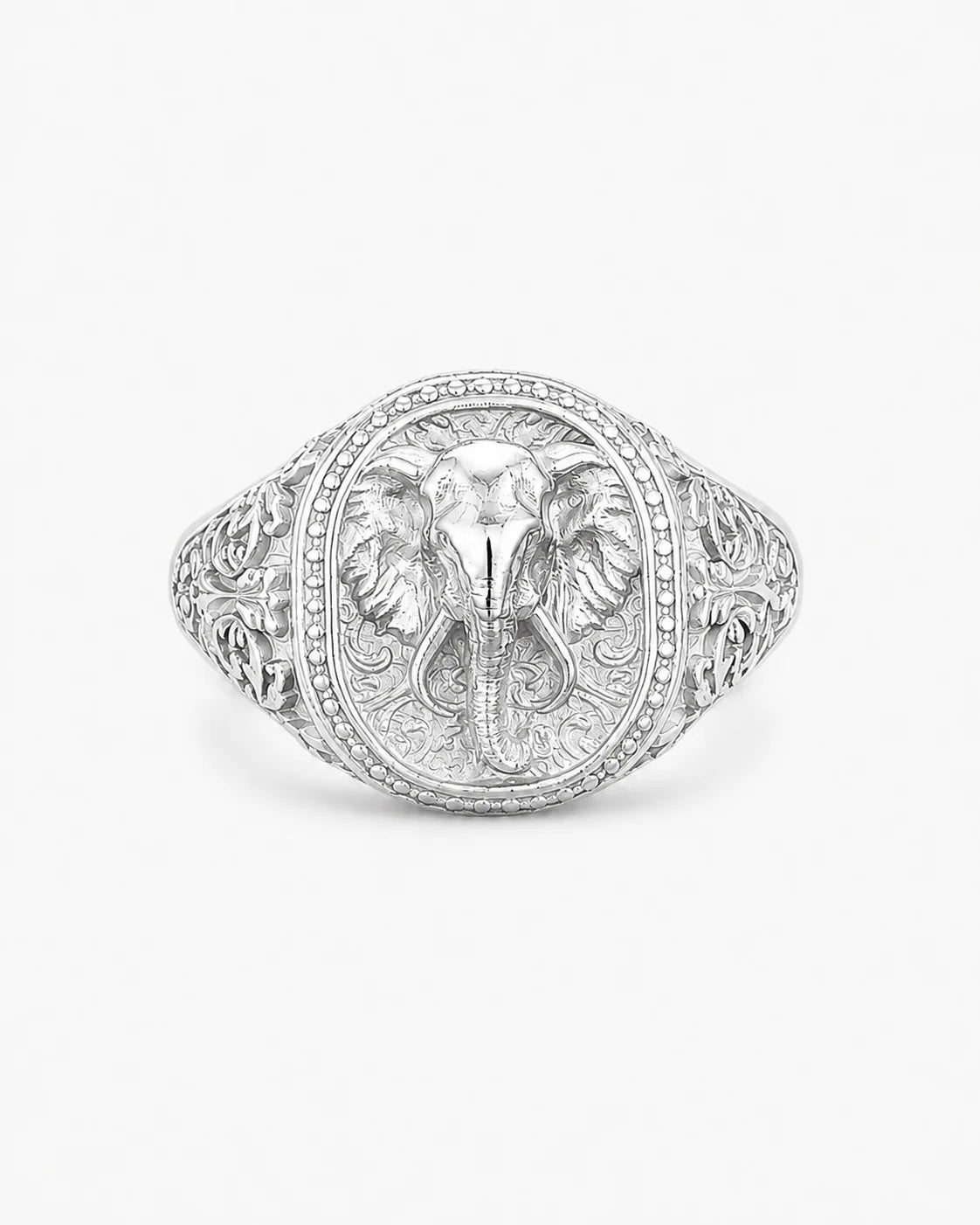 Elephant Motif Ring  Ring Charmora Jewelry