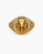 Elephant Motif Ring  Ring Charmora Jewelry