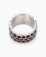 Honeycomb Geometric Beehive Ring  Ring Charmora Jewelry