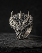Dragon Viking Ring  Ring Charmora Jewelry