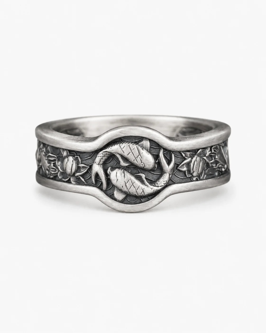 Koi Fish Ring  Ring Charmora Jewelry