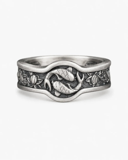 Koi Fish Ring  Ring Charmora Jewelry