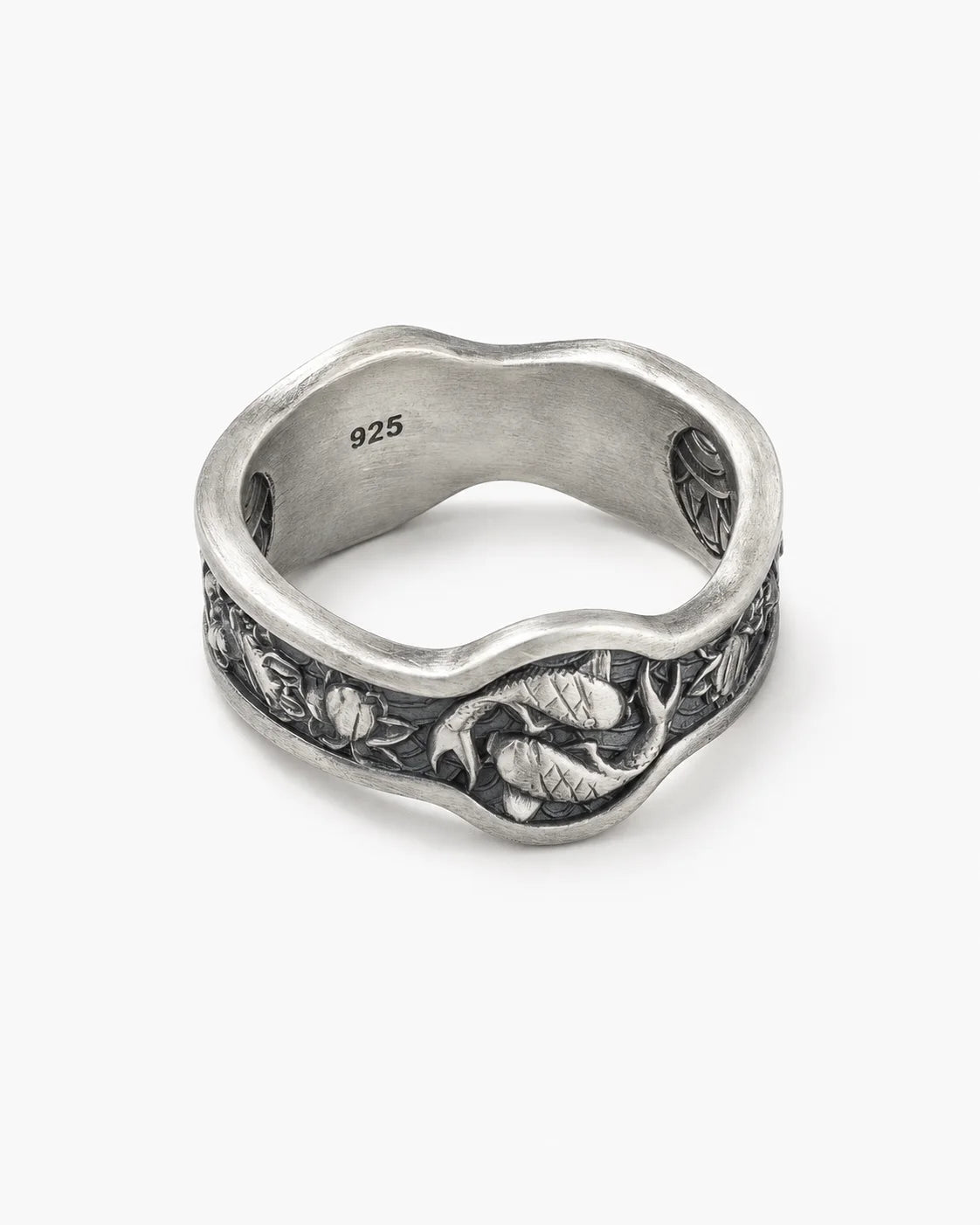 Koi Fish Ring  Ring Charmora Jewelry