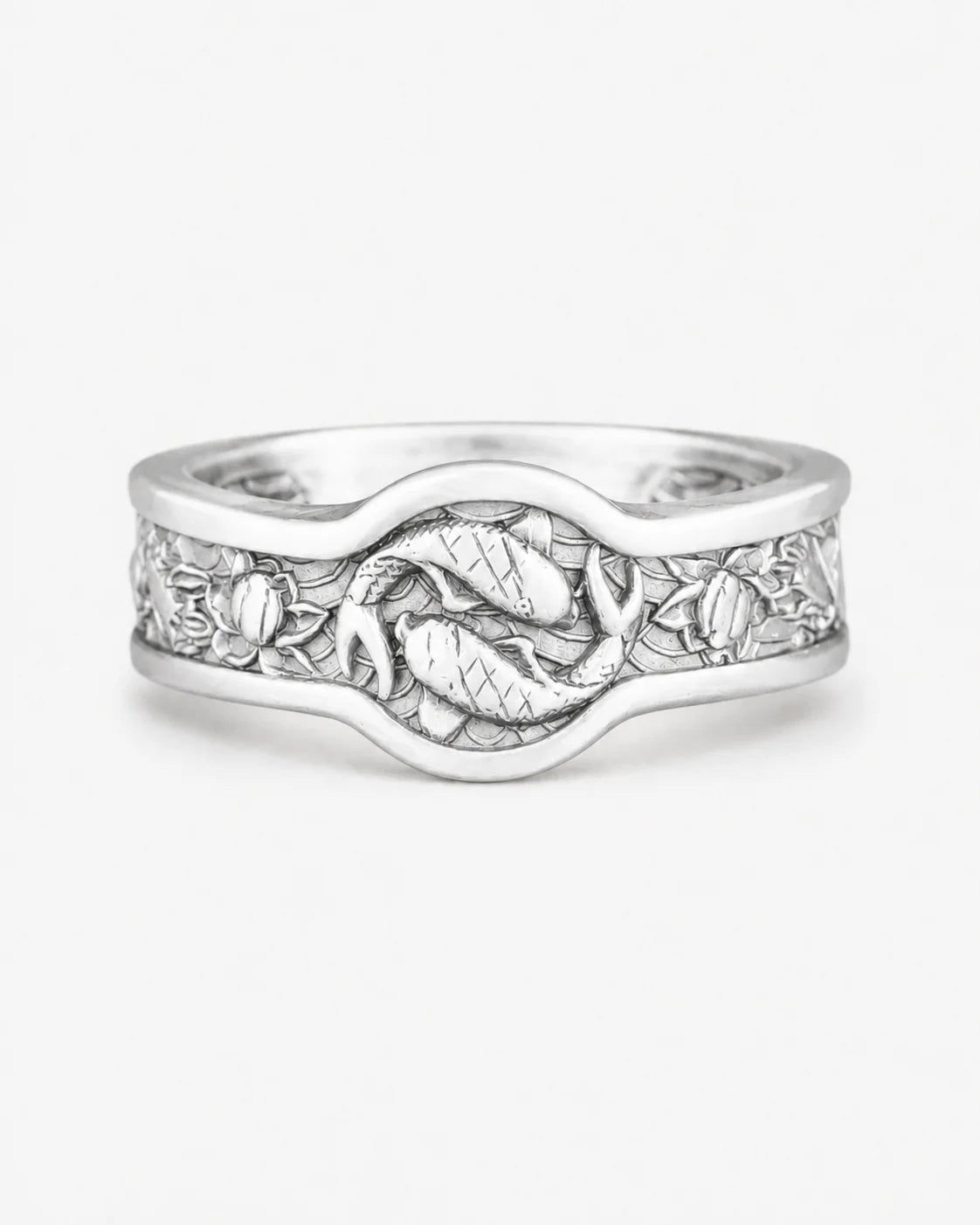 Koi Fish Ring  Ring Charmora Jewelry