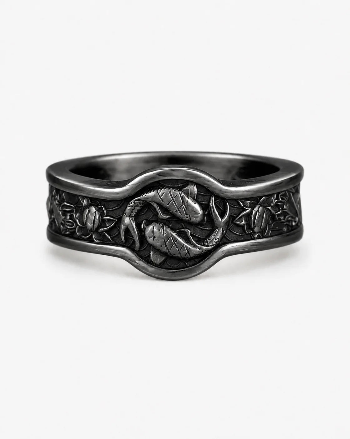 Koi Fish Ring  Ring Charmora Jewelry