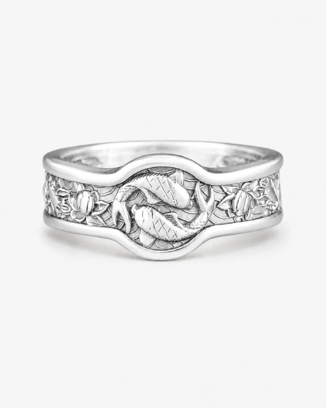 Koi Fish Ring  Ring Charmora Jewelry