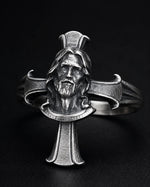 Cross Jesus Ring  Ring Charmora Jewelry