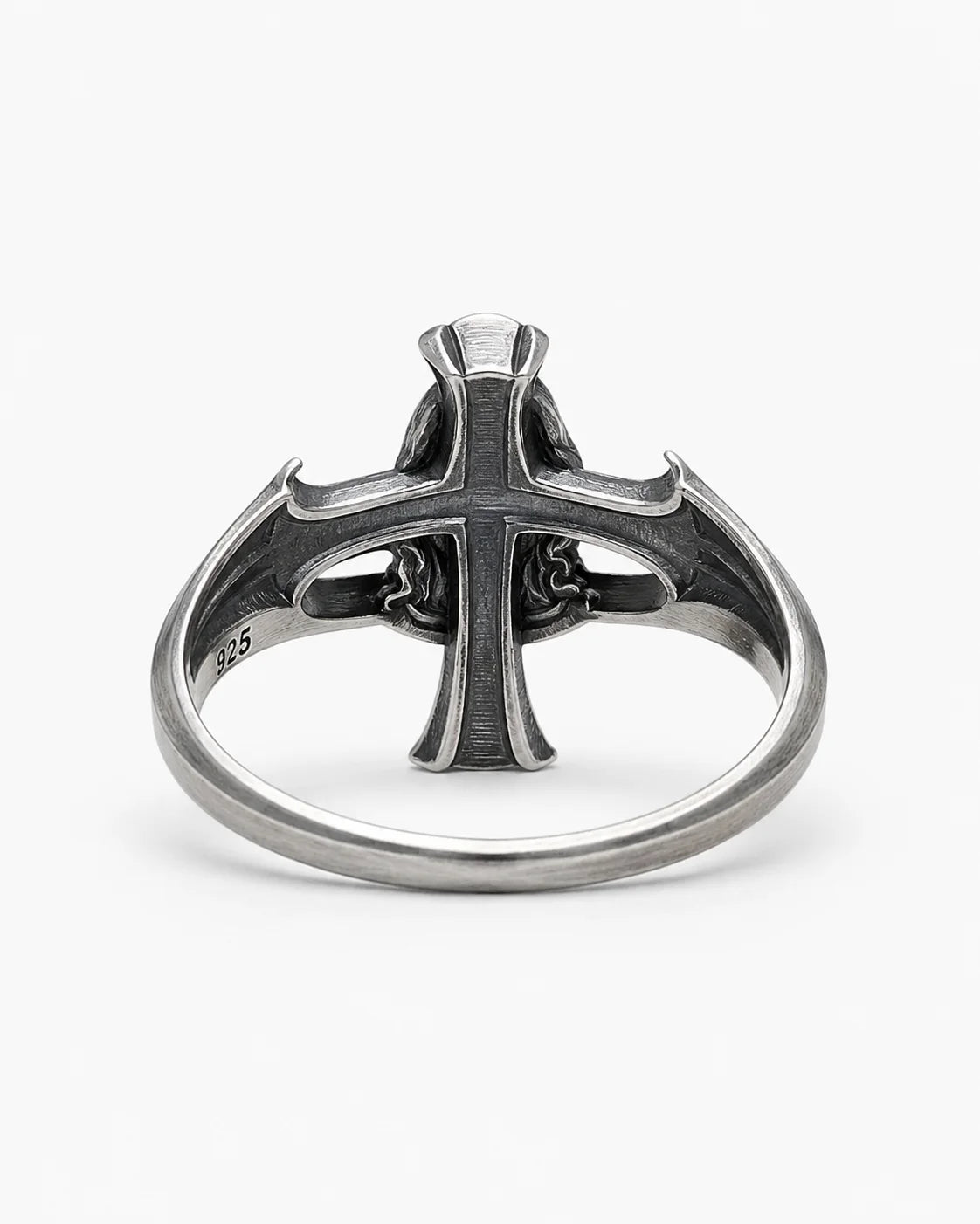 Cross Jesus Ring  Ring Charmora Jewelry