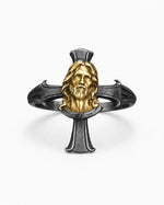 Cross Jesus Ring  Ring Charmora Jewelry