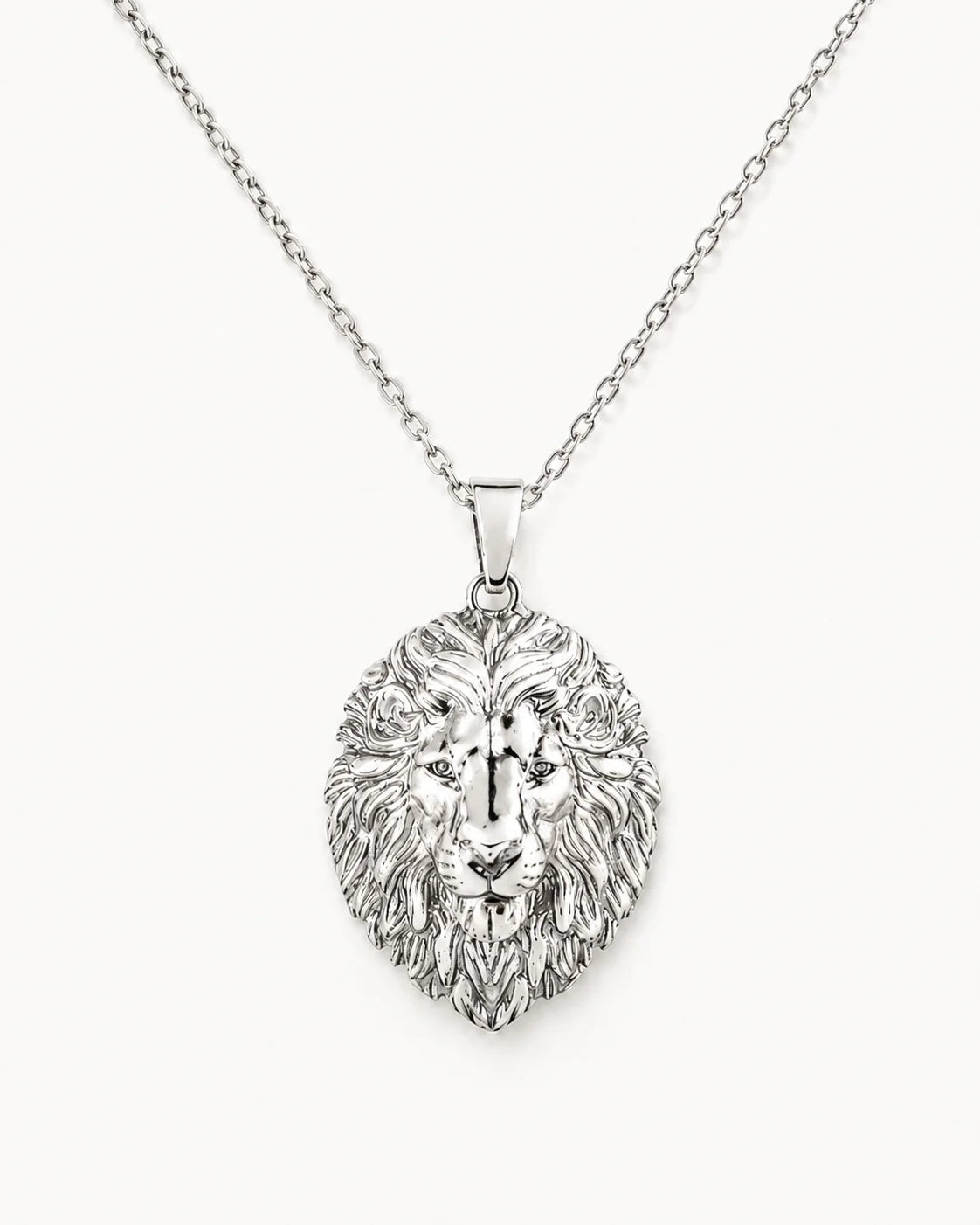 Leo Lion Head Mane Necklace  Necklace Charmora Jewelry