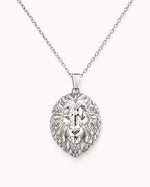 Leo Lion Head Mane Necklace  Necklace Charmora Jewelry