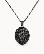 Leo Lion Head Mane Necklace  Necklace Charmora Jewelry