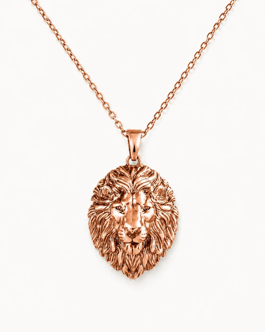 Leo Lion Head Mane Necklace  Necklace Charmora Jewelry