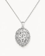Leo Lion Head Mane Necklace  Necklace Charmora Jewelry
