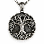 Ancestral Tree of Life Medallion  Necklace Charmora Jewelry