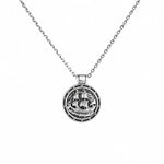 Sailing Ship Coin  Necklace Charmora Jewelry