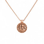 Sailing Ship Coin  Necklace Charmora Jewelry