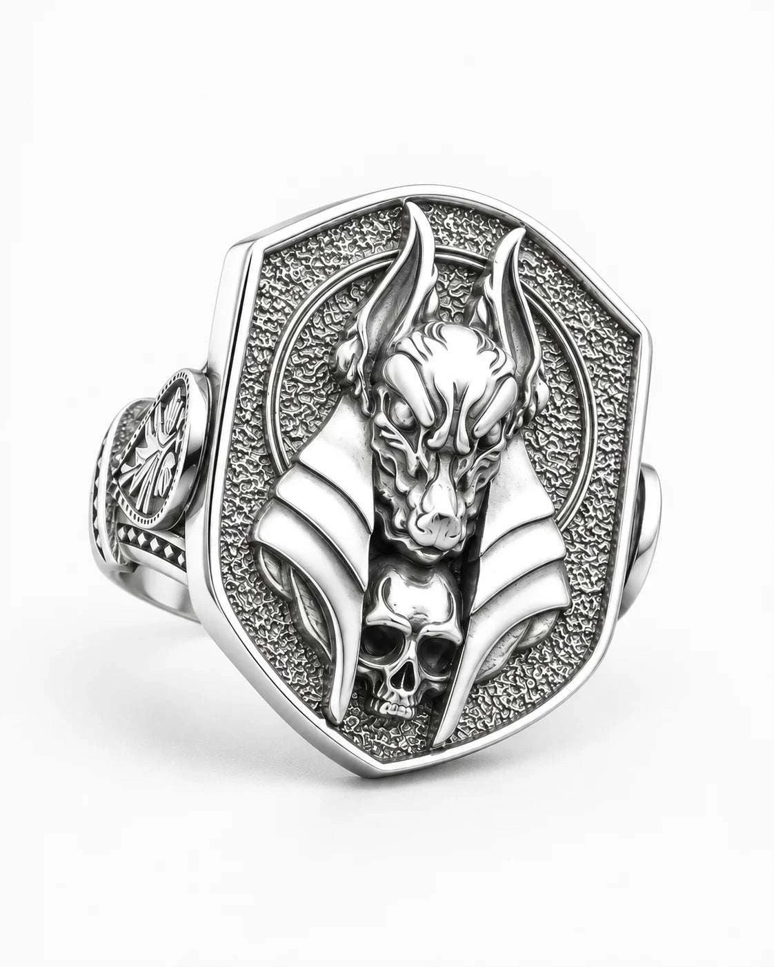 Ancient France Instruments Ancient Egyptian Anubis Skull - Charmora Jewelry