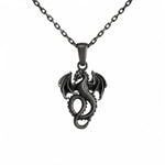 Dragon Relief Motif  Necklace Charmora Jewelry