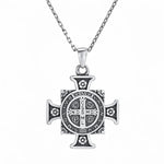 Saint Benedict Medal Cross  Necklace Charmora Jewelry