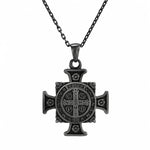 Saint Benedict Medal Cross  Necklace Charmora Jewelry