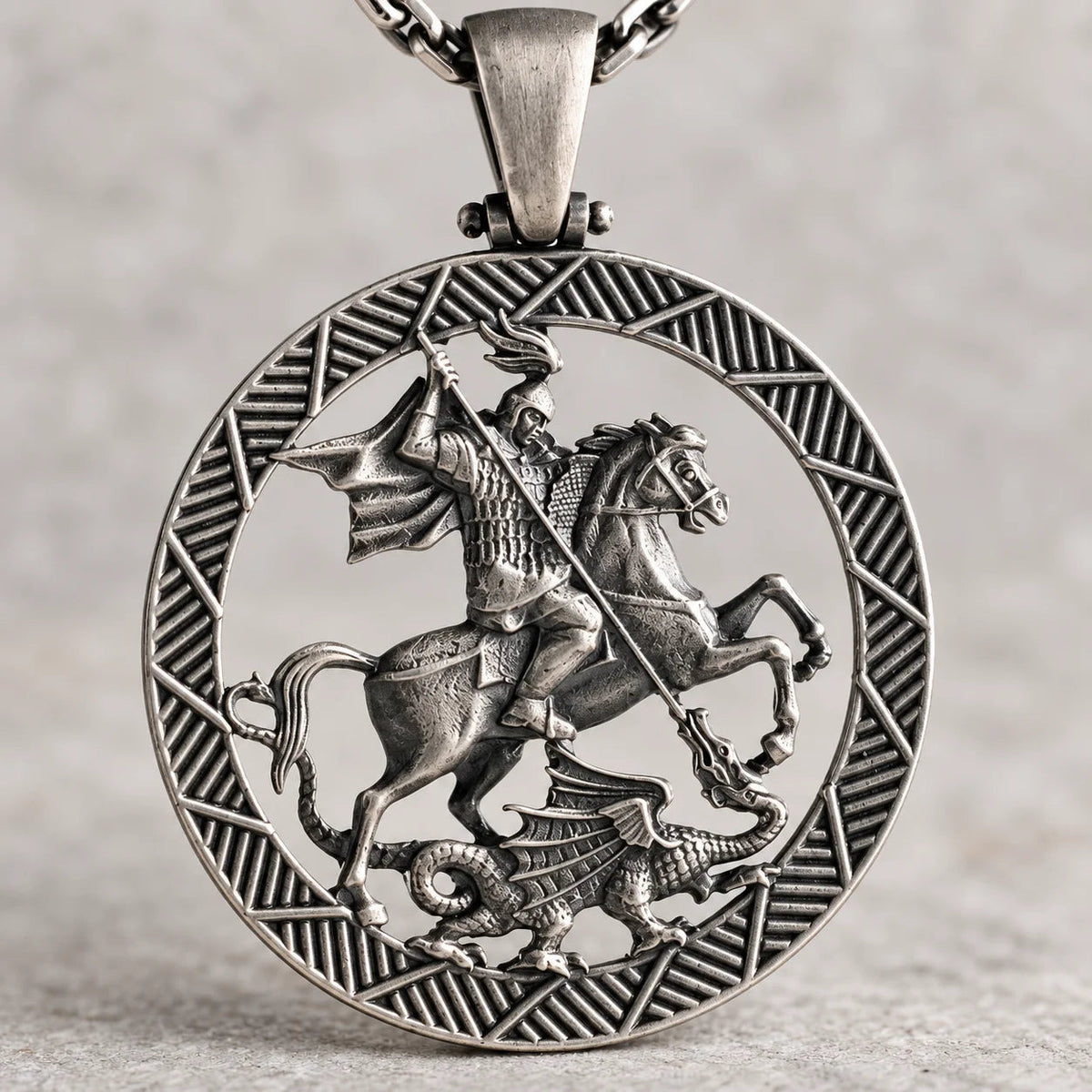 Mythological Figure  Necklace Charmora Jewelry