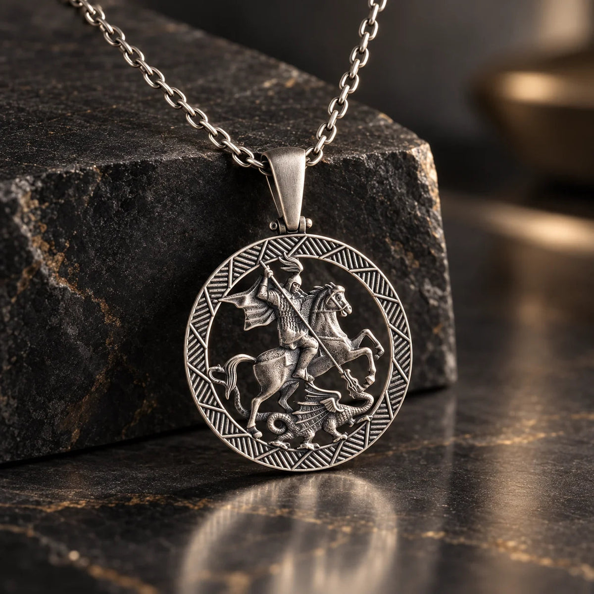 Mythological Figure  Necklace Charmora Jewelry