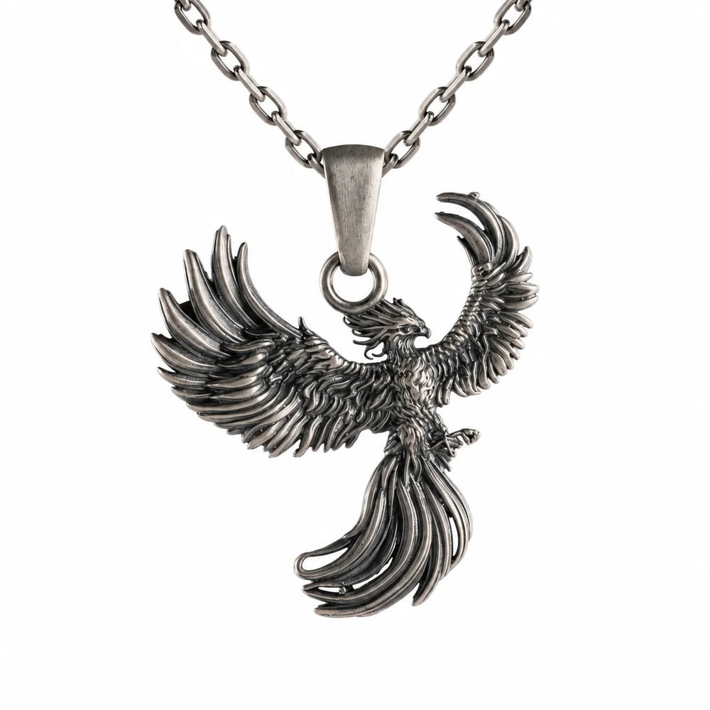 Phoenix Necklace  Necklace Charmora Jewelry
