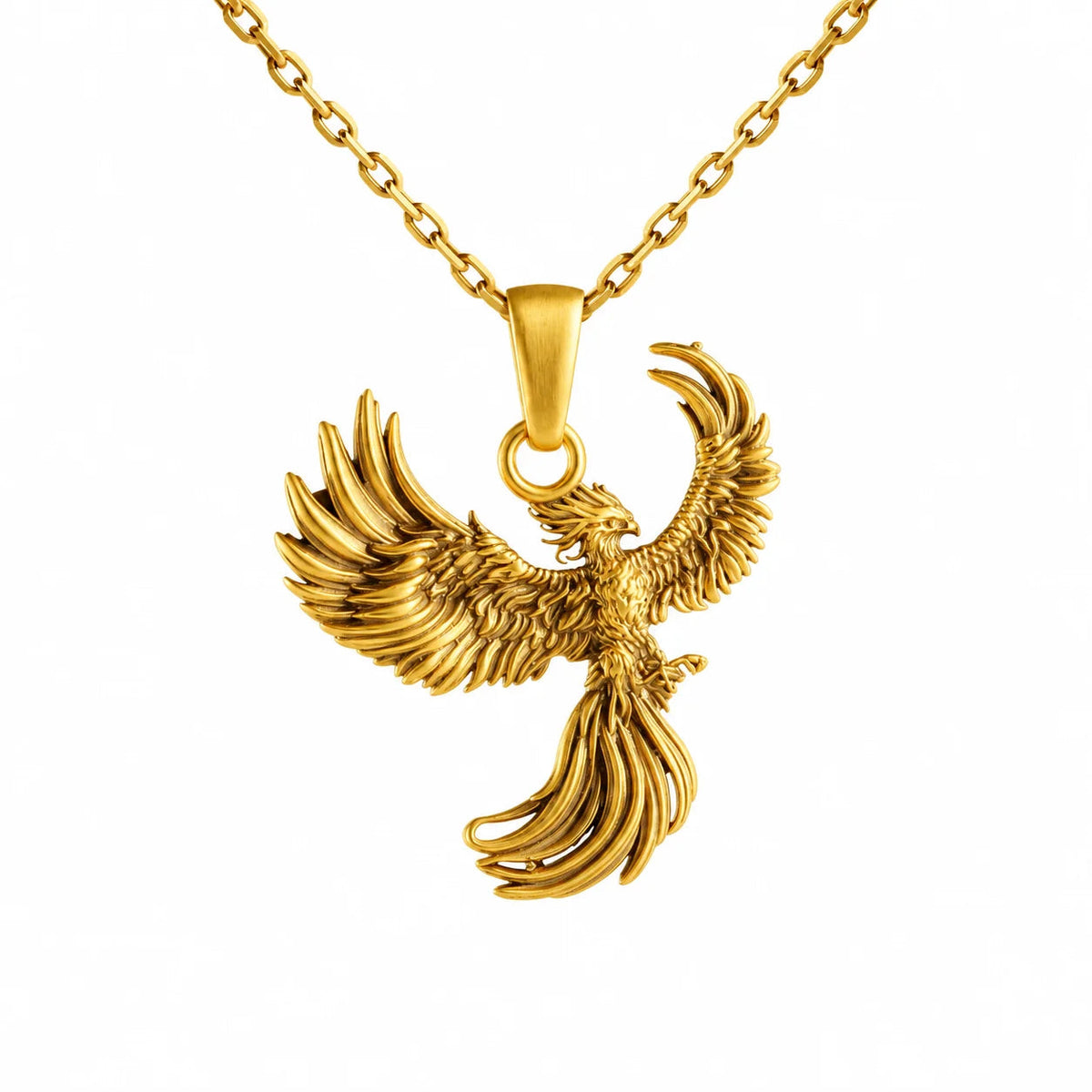 Phoenix Necklace  Necklace Charmora Jewelry