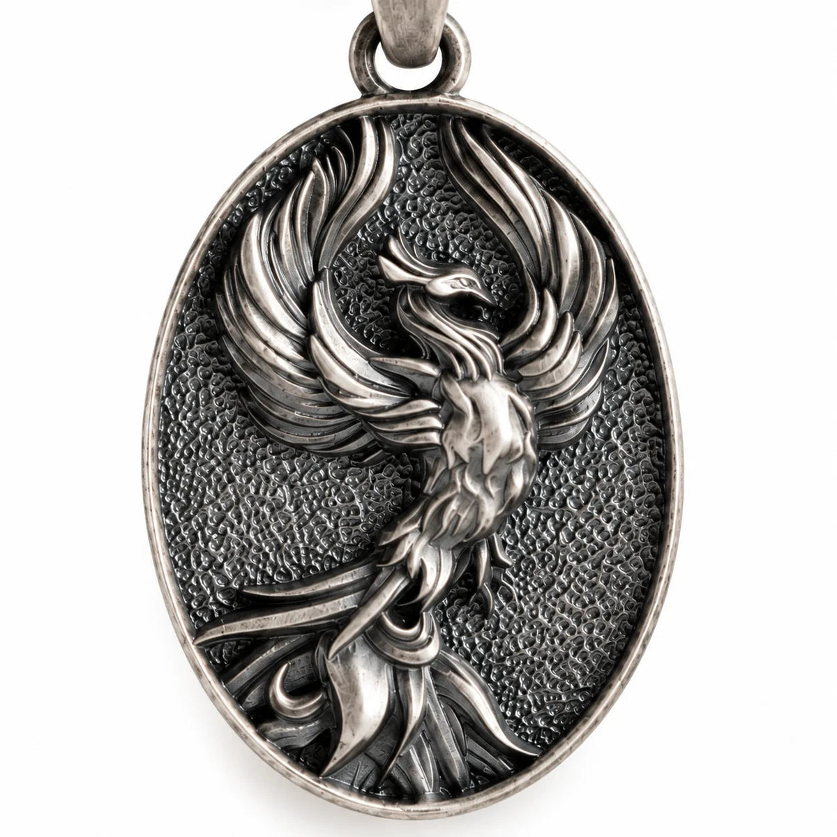 Rising Phoenix  Necklace Charmora Jewelry