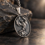 Rising Phoenix  Necklace Charmora Jewelry