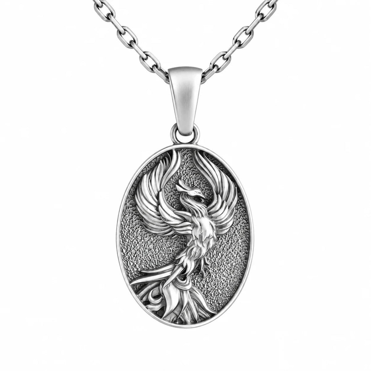 Rising Phoenix  Necklace Charmora Jewelry