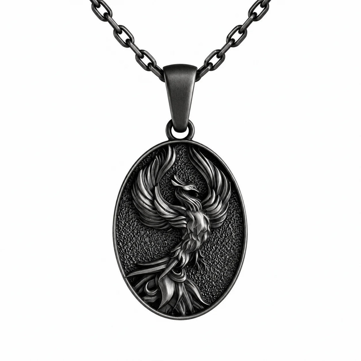 Rising Phoenix  Necklace Charmora Jewelry