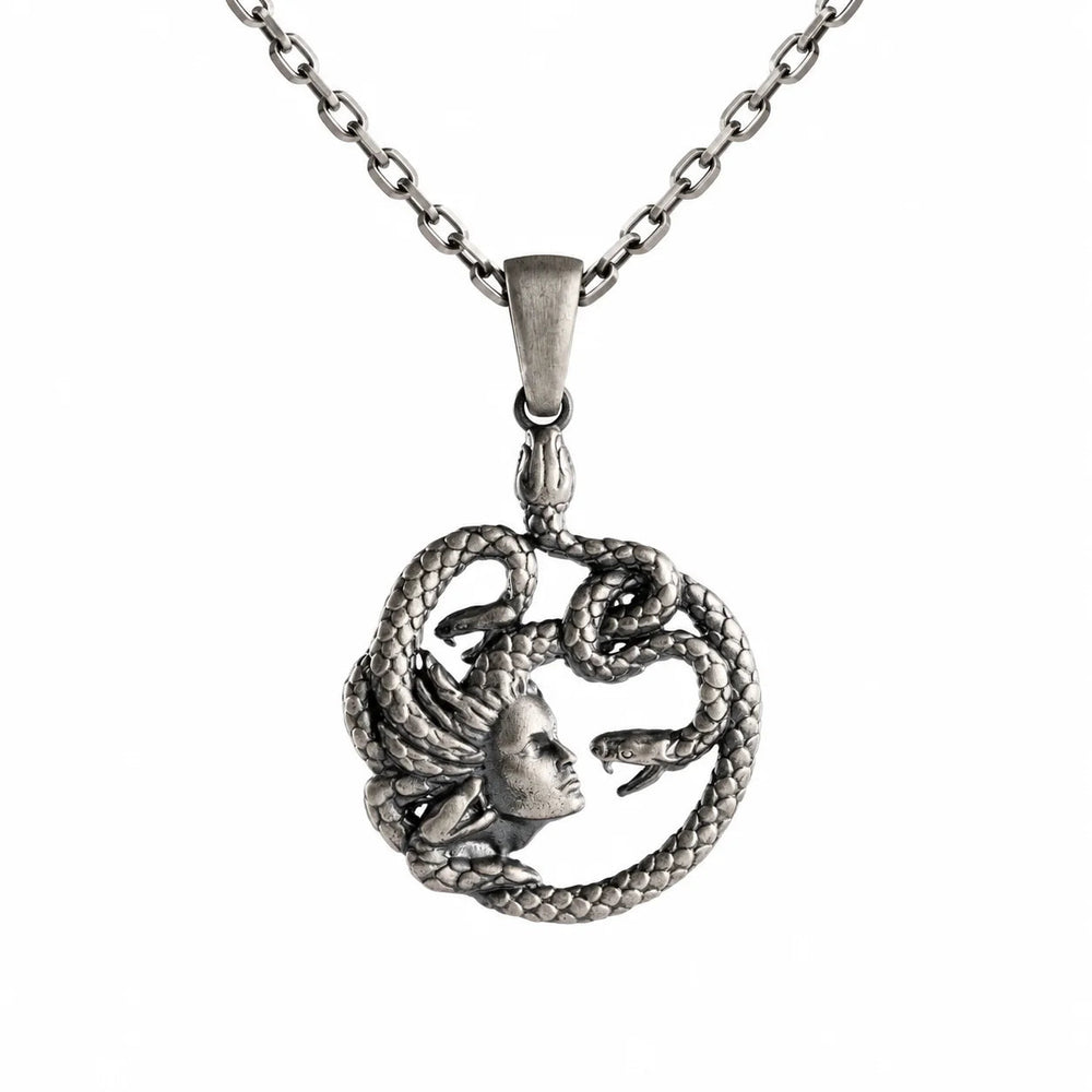 Medusa Necklace  Necklace Charmora Jewelry