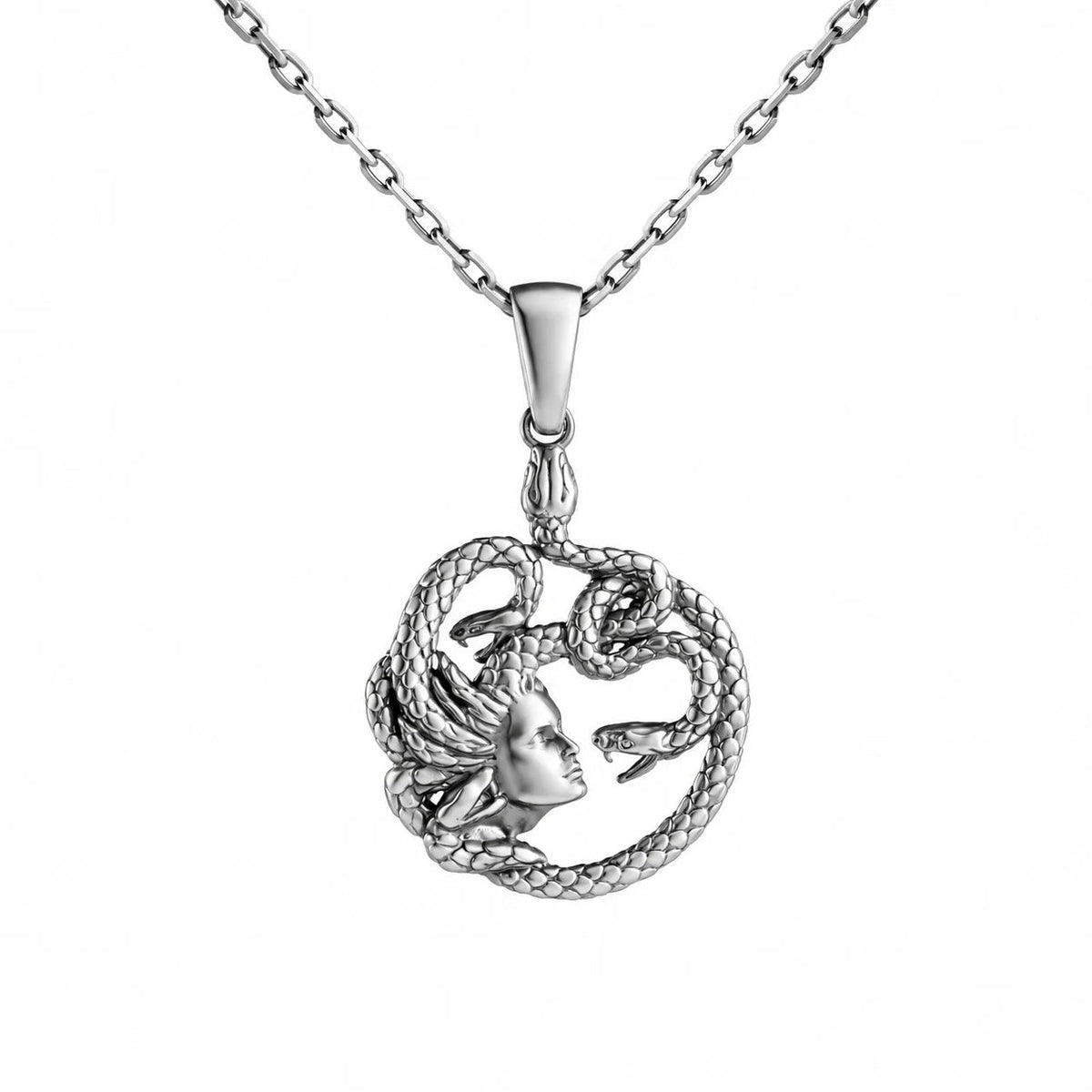 Medusa Necklace  Necklace Charmora Jewelry