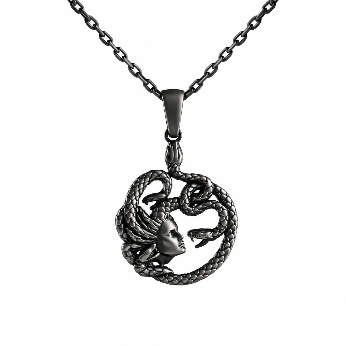 Medusa Necklace  Necklace Charmora Jewelry