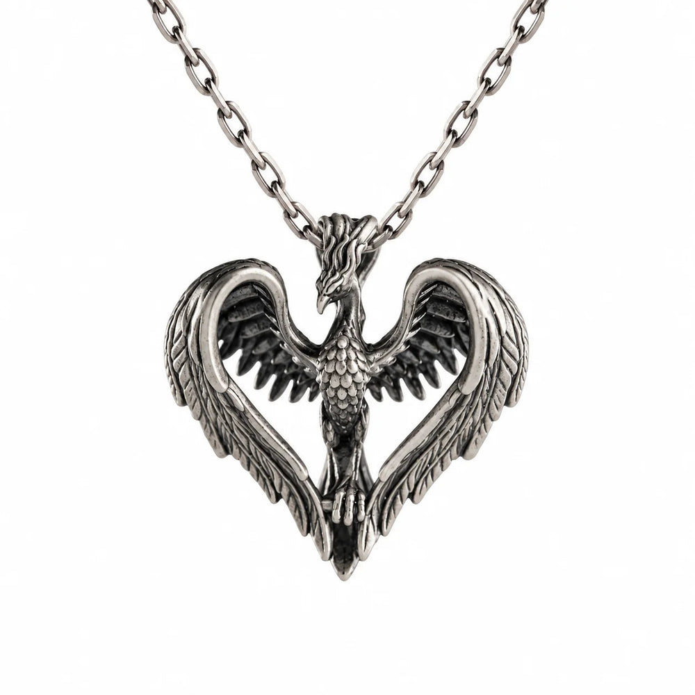 Mythological Bird  Necklace Charmora Jewelry