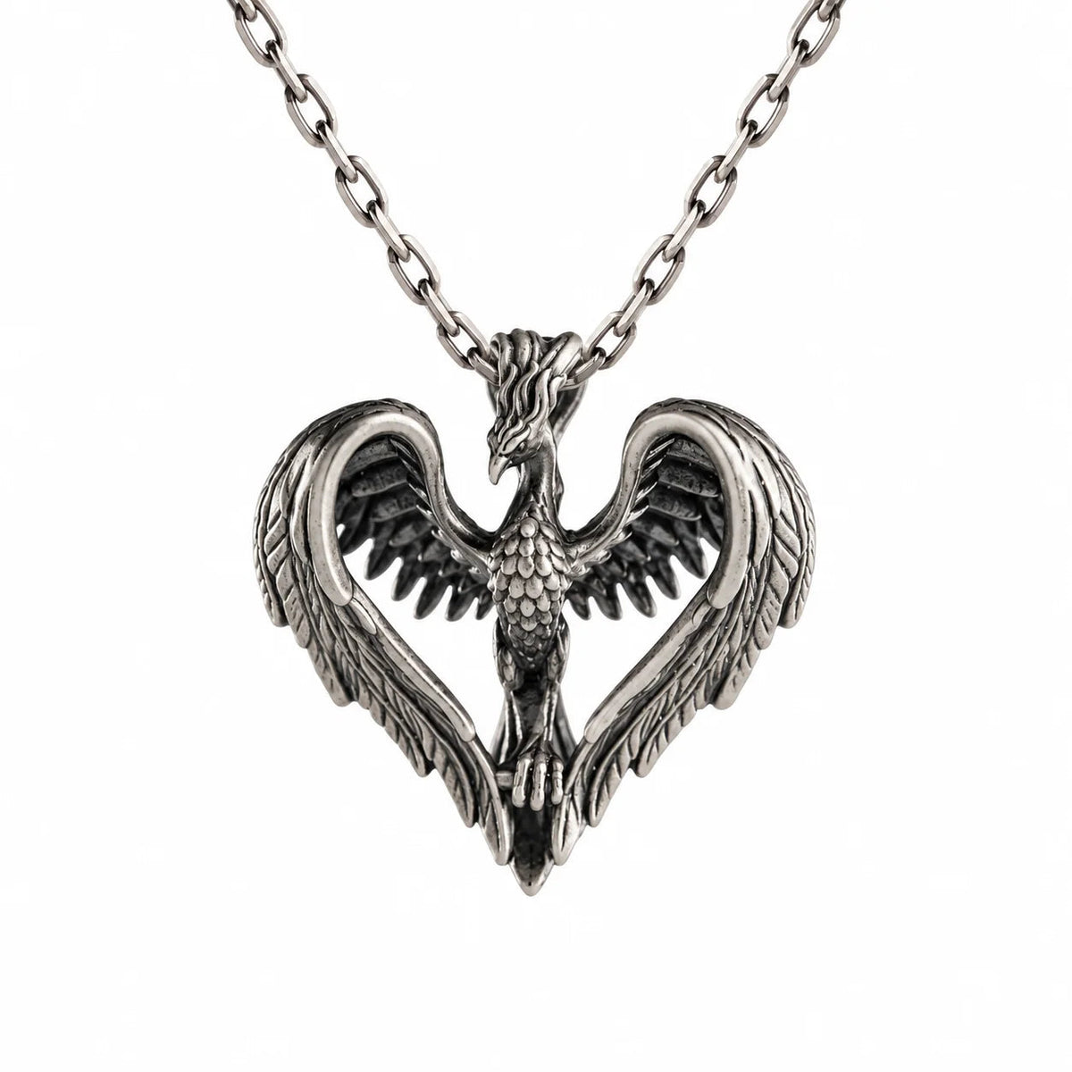 Mythological Bird  Necklace Charmora Jewelry