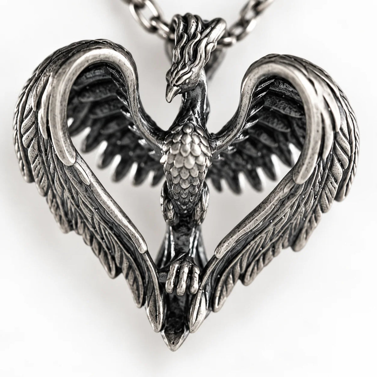 Mythological Bird  Necklace Charmora Jewelry
